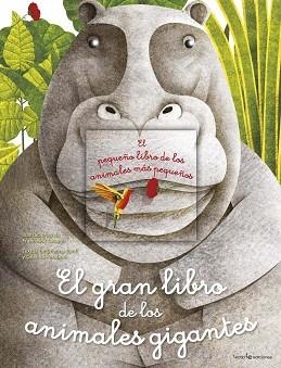 GRAN LIBRO DE LOS ANIMALES GIGANTES, EL / EL PEQUEÑO LIBRO DE LOS ANIMALES MÁS PE | 9788416918331 | BANFI, CRISTINA/ PERABONI, CRISTINA | Llibreria Aqualata | Comprar llibres en català i castellà online | Comprar llibres Igualada