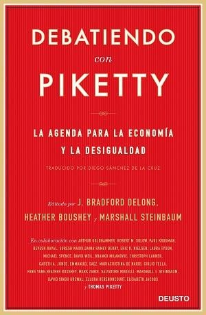 DEBATIENDO CON PIKETTY | 9788423427444 | BOUSHEY, HEATHER / DELONG, J. BRADFORD / STEINBAUM, MARSHALL | Llibreria Aqualata | Comprar llibres en català i castellà online | Comprar llibres Igualada