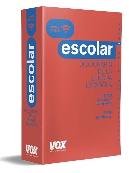 DICCIONARIO ESCOLAR DE LA LENGUA ESPAÑOLA | 9788499742823 | VOX EDITORIAL | Llibreria Aqualata | Comprar llibres en català i castellà online | Comprar llibres Igualada