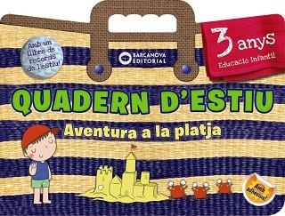 QUADERN D'ESTIU. AVENTURA A LA PLATJA 3 ANYS | 9788448944797 | RIERA, ESTER | Llibreria Aqualata | Comprar llibres en català i castellà online | Comprar llibres Igualada