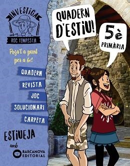 INVESTIGA AMB EN ROC TEMPESTA. QUADERN D'ESTIU 5È | 9788448944865 | MURILLO, NÚRIA / BARÓ, SANTI | Llibreria Aqualata | Comprar llibres en català i castellà online | Comprar llibres Igualada