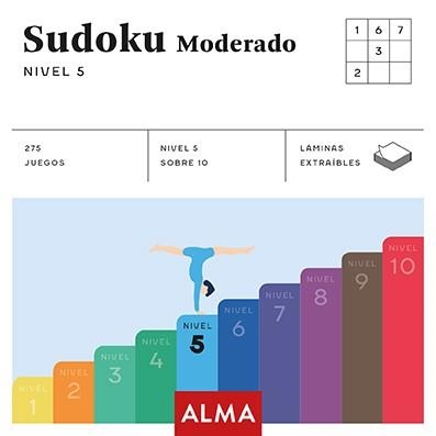 SUDOKU MODERADO. NIVEL 5 (CUADRADOS DE DIVERSIÓN) | 9788415618904 | ANDERS PRODUCCIONES | Llibreria Aqualata | Comprar llibres en català i castellà online | Comprar llibres Igualada