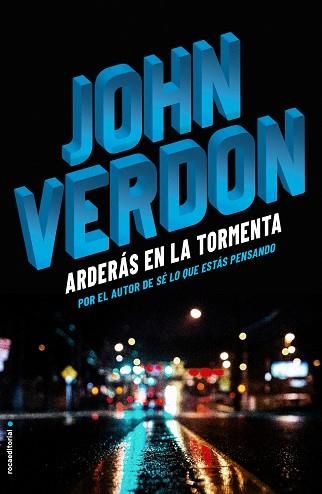 ARDERÁS EN LA TORMENTA | 9788416700721 | VERDON, JOHN | Llibreria Aqualata | Comprar llibres en català i castellà online | Comprar llibres Igualada