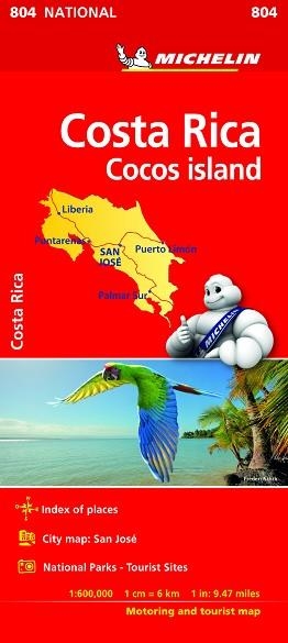 COSTA RICA (MAPA NATIONAL 804) | 9782067229433 | VARIOS AUTORES | Llibreria Aqualata | Comprar llibres en català i castellà online | Comprar llibres Igualada