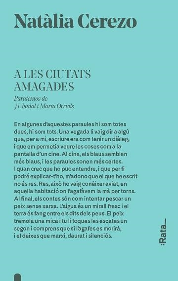 A LES CIUTATS AMAGADES | 9788416738403 | CEREZO, NATÀLIA | Llibreria Aqualata | Comprar llibres en català i castellà online | Comprar llibres Igualada