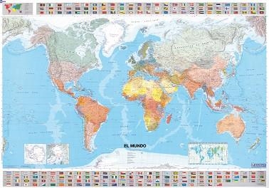 MAPA EN TUBO EL MUNDO | 9782061009857 | VARIOS AUTORES | Llibreria Aqualata | Comprar llibres en català i castellà online | Comprar llibres Igualada