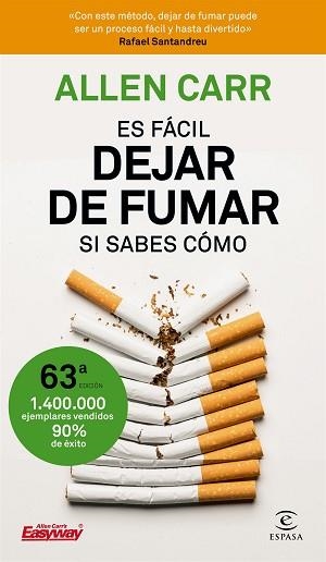 ES FÁCIL DEJAR DE FUMAR, SI SABES CÓMO | 9788467052930 | CARR, ALLEN | Llibreria Aqualata | Comprar llibres en català i castellà online | Comprar llibres Igualada