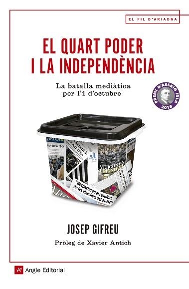 QUART PODER I LA INDEPENDÈNCIA, EL | 9788417214371 | GRIFEU PINSACH, JOSEP | Llibreria Aqualata | Comprar llibres en català i castellà online | Comprar llibres Igualada