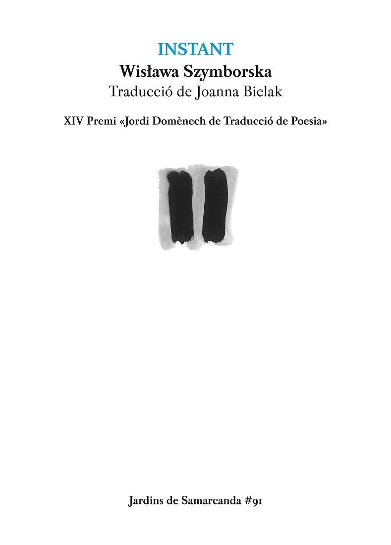 INSTANT | 9788497666398 | SZYMBORSKA, WISLAWA | Llibreria Aqualata | Comprar llibres en català i castellà online | Comprar llibres Igualada