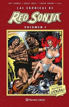 CRÓNICAS DE RED SONJA Nº 01/04 | 9788491469865 | THOMAS, ROY/MAROTO TORRES, ESTEBAN/THORNE, FRANK/JONES, BRUCE | Llibreria Aqualata | Comprar llibres en català i castellà online | Comprar llibres Igualada