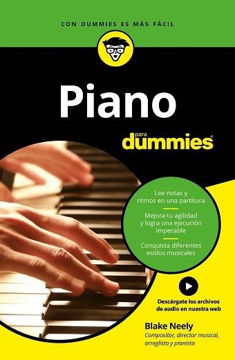 PIANO PARA DUMMIES | 9788432903946 | NEELY, BLAKE | Llibreria Aqualata | Comprar llibres en català i castellà online | Comprar llibres Igualada