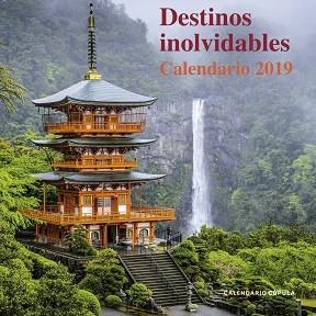 2019 CALENDARIO DESTINOS INOLVIDABLES  | 9788448024734 | AA. VV. | Llibreria Aqualata | Comprar llibres en català i castellà online | Comprar llibres Igualada