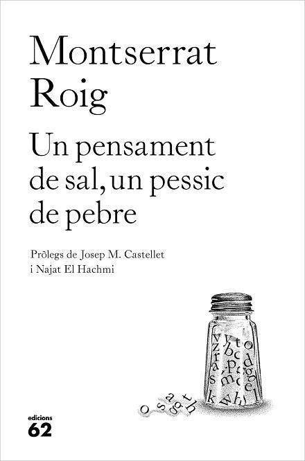 UN PENSAMENT DE SAL, UN PESSIC DE PEBRE | 9788429776935 | ROIG, MONTSERRAT | Llibreria Aqualata | Comprar libros en catalán y castellano online | Comprar libros Igualada