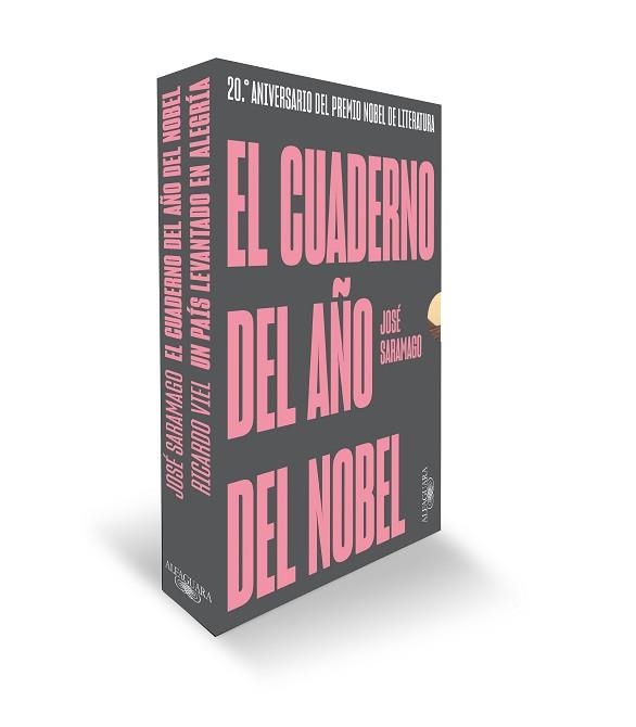 CUADERNO DEL AÑO DEL NOBEL / UN PAÍS LEVANTADO EN ALEGRÍA (CAIXA) | 9788420479736 | SARAMAGO, JOSÉ / VIEL, RICARDO  | Llibreria Aqualata | Comprar llibres en català i castellà online | Comprar llibres Igualada