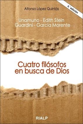 CUATRO FILOSOFOS EN BUSCA DE DIOS | 9788432132629 | LOPEZ QUINTAS, ALFONSO | Llibreria Aqualata | Comprar llibres en català i castellà online | Comprar llibres Igualada