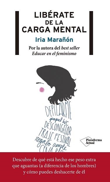 LIBÉRATE DE LA CARGA MENTAL | 9788417376727 | MARAÑÓN, IRIA | Llibreria Aqualata | Comprar llibres en català i castellà online | Comprar llibres Igualada