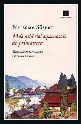 MÁS ALLÁ DEL EQUINOCCIO DE PRIMAVERA | 9788417115920 | SOSEKI, NATSUME | Llibreria Aqualata | Comprar llibres en català i castellà online | Comprar llibres Igualada