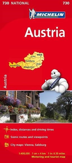 AUSTRIA MAPA (NATIONAL 730) | 9782067171787 | VARIOS AUTORES | Llibreria Aqualata | Comprar llibres en català i castellà online | Comprar llibres Igualada