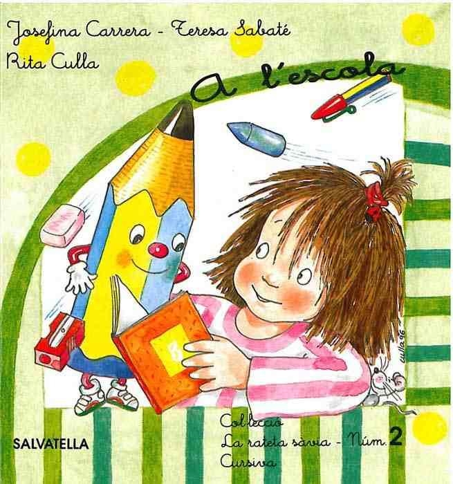 A L`ESCOLA (RATETA SAVIA 2 CURSIVA) | 9788472108592 | Llibreria Aqualata | Comprar llibres en català i castellà online | Comprar llibres Igualada