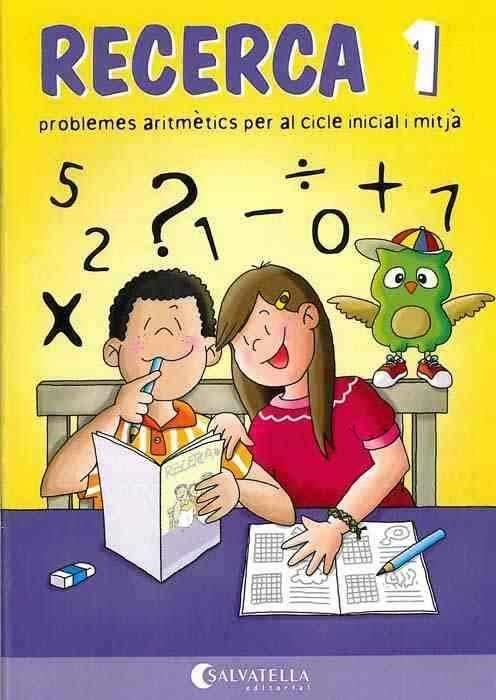 RECERCA 1, PROBLEMES ARITMETICS | 9788472109636 | Llibreria Aqualata | Comprar llibres en català i castellà online | Comprar llibres Igualada