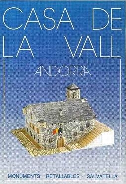 CASA DE LA VALL ANDORRA (RETALLABLE) | 9788472105171 | Llibreria Aqualata | Comprar llibres en català i castellà online | Comprar llibres Igualada