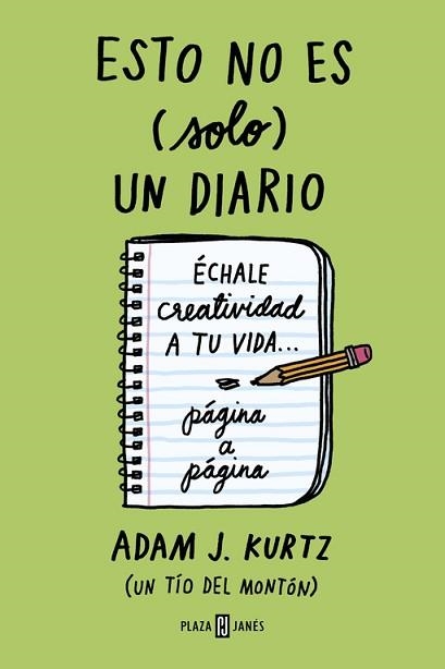 ESTO NO ES (SOLO) UN DIARIO, EN VERDE | 9788401023231 | KURTZ, ADAM J. | Llibreria Aqualata | Comprar llibres en català i castellà online | Comprar llibres Igualada