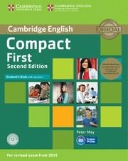 COMPACT FIRST STUDENT'S BOOK PACK (STUDENT'S BOOK WITH ANSWERS WITH CD-ROM AND C | 9781107428454 | MAY,PETER | Llibreria Aqualata | Comprar llibres en català i castellà online | Comprar llibres Igualada