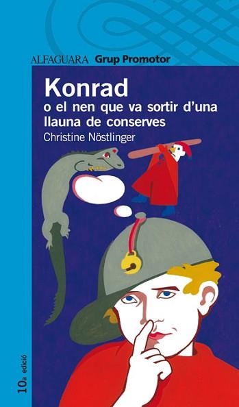 KONRAD O EL NEN QUE VA SORTIR D'UNA LLAUNA DE SARDINES (12 A | 9788484355199 | NOSTLINGER, CHRISTINE | Llibreria Aqualata | Comprar libros en catalán y castellano online | Comprar libros Igualada