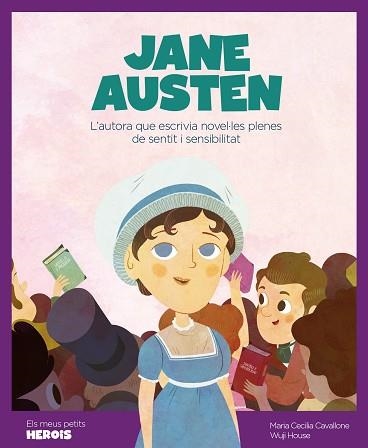 JANE AUSTEN - CAT | 9788417822200 | CAVELLONE, MARI CECILIA /  WUJI HOUSE | Llibreria Aqualata | Comprar llibres en català i castellà online | Comprar llibres Igualada