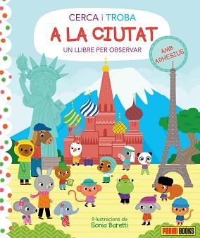 CERCA I TROBA A LA CIUTAT (AMB ADHESIUS) | 9788491675587 | BARETTI, SONIA | Llibreria Aqualata | Comprar llibres en català i castellà online | Comprar llibres Igualada