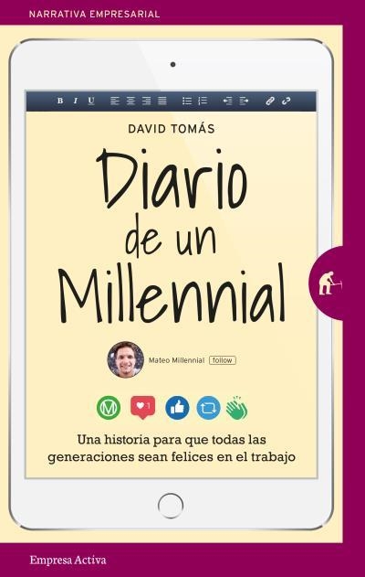 DIARIO DE UN MILLENNIAL | 9788416997053 | TOMÁS, DAVID | Llibreria Aqualata | Comprar llibres en català i castellà online | Comprar llibres Igualada