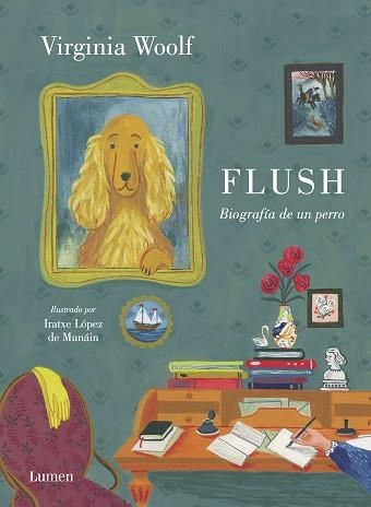 FLUSH | 9788426406040 | WOOLF, VIRGINIA / LÓPEZ DE MUNÁIN, IRATXE (IL·LUSTR) | Llibreria Aqualata | Comprar llibres en català i castellà online | Comprar llibres Igualada