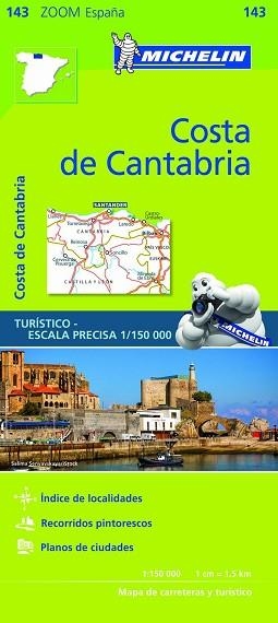 COSTA DE CANTABRIA (MAPA ZOOM 143 1:150.000) | 9782067218055 | VARIOS AUTORES | Llibreria Aqualata | Comprar llibres en català i castellà online | Comprar llibres Igualada