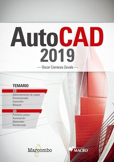 AUTOCAD 2019 | 9788426727091 | CARRANZA ZAVALA, OSCAR | Llibreria Aqualata | Comprar llibres en català i castellà online | Comprar llibres Igualada