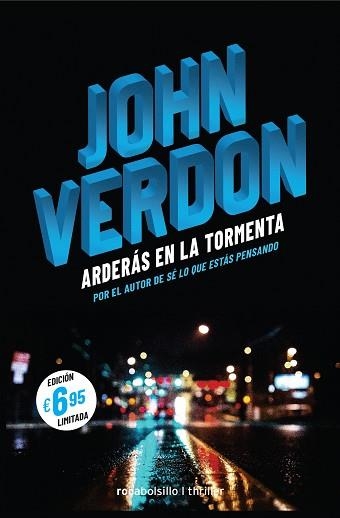 ARDERÁS EN LA TORMENTA | 9788416859481 | VERDON, JOHN | Llibreria Aqualata | Comprar libros en catalán y castellano online | Comprar libros Igualada