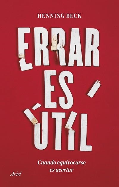 ERRAR ES ÚTIL | 9788434431034 | BECK, HENNING | Llibreria Aqualata | Comprar llibres en català i castellà online | Comprar llibres Igualada