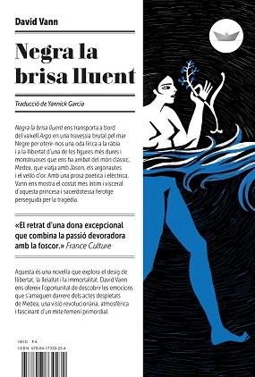 NEGRA LA BRISA LLUENT | 9788417339234 | VANN, DAVID | Llibreria Aqualata | Comprar llibres en català i castellà online | Comprar llibres Igualada