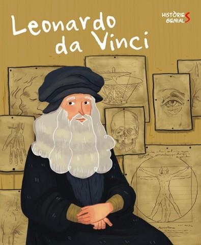 LEONARDO DA VINCI. HISTORIES GENIALS (VVKIDS) | 9788468262888 | J. KENT | Llibreria Aqualata | Comprar llibres en català i castellà online | Comprar llibres Igualada