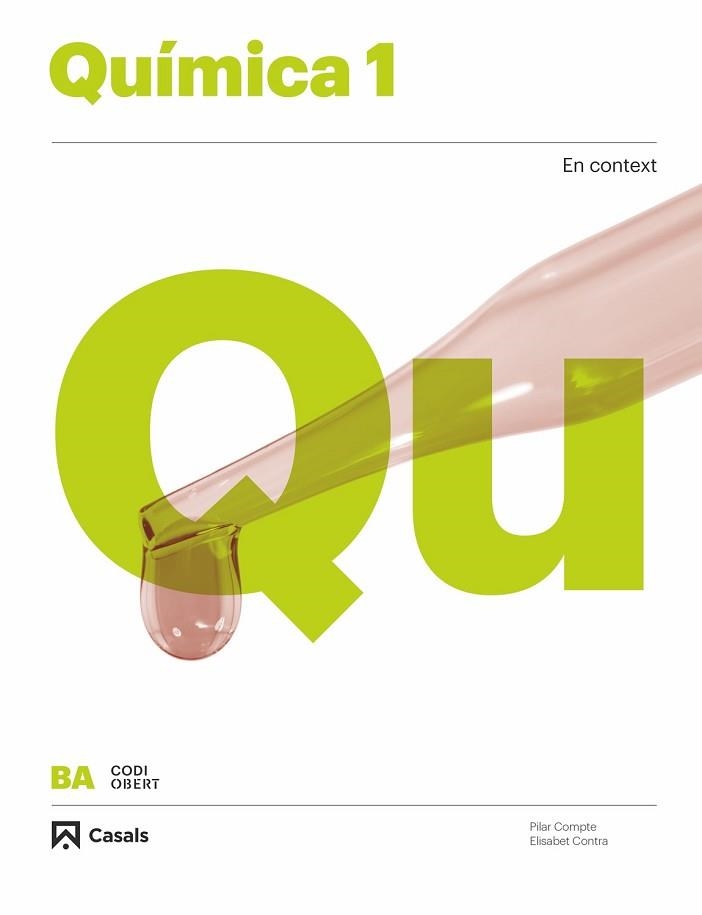 QUÍMICA 1 BA  2019 | 9788421866924 | CONTRA CARNÉ, ELISABET/COMPTE VILÀ, MARIA PILAR | Llibreria Aqualata | Comprar llibres en català i castellà online | Comprar llibres Igualada