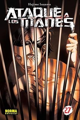 ATAQUE A LOS 
TITANES 27 | 9788467937022 | ISAYAMA, HAJIME  | Llibreria Aqualata | Comprar llibres en català i castellà online | Comprar llibres Igualada