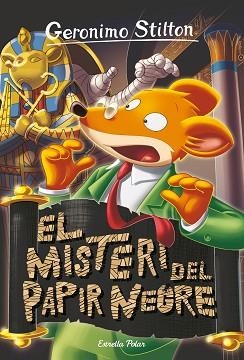 GERONIMO STILTON 77. EL MISTERI DEL PAPIR NEGRE | 9788491378662 | STILTON, GERONIMO | Llibreria Aqualata | Comprar libros en catalán y castellano online | Comprar libros Igualada