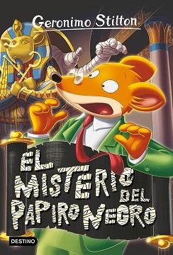 GERONIMO STILTON 77. EL MISTERIO DEL PAPIRO NEGRO | 9788408214793 | STILTON, GERONIMO | Llibreria Aqualata | Comprar llibres en català i castellà online | Comprar llibres Igualada