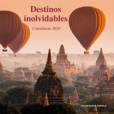 2020 CALENDARIO DESTINOS INOLVIDABLES  | 9788448026219 | AA. VV. | Llibreria Aqualata | Comprar llibres en català i castellà online | Comprar llibres Igualada