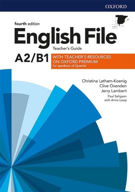 ENGLISH FILE 4TH EDITION A2/B1. TEACHER'S GUIDE + TEACHER'S RESOURCE PACK | 9780194055925 | LATHAM-KOENIG, CHRISTINA/OXENDEN, CLIVE/LAMBERT, JERRY/SELIGSON, PAUL/LOWY, ANNA | Llibreria Aqualata | Comprar libros en catalán y castellano online | Comprar libros Igualada