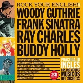 ROCK YOUR ENGLISH! MEN (WOODY GUTHRIE, FRANK SINATRA, RAY CHARLES Y BUDDY HOLLY) | 9788415640288 | VARIOS AUTORES | Llibreria Aqualata | Comprar llibres en català i castellà online | Comprar llibres Igualada