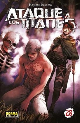 ATAQUE A LOS TITANES 28 | 9788467939231 | HAJIME ISAYAMA | Llibreria Aqualata | Comprar llibres en català i castellà online | Comprar llibres Igualada