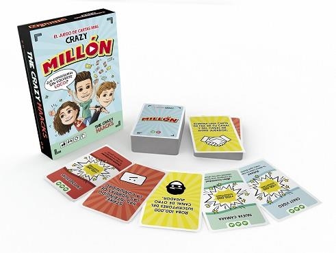 MILLÓN. EL JUEGO MÁS CRAZY (THE CRAZY HAACKS) | 9788417922269 | THE CRAZY HAACKS | Llibreria Aqualata | Comprar llibres en català i castellà online | Comprar llibres Igualada