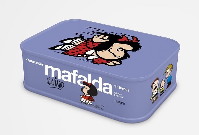 COLECCIÓN MAFALDA: 11 TOMOS EN UNA LATA (EDICIÓN LIMITADA) | 9788426481009 | QUINO | Llibreria Aqualata | Comprar llibres en català i castellà online | Comprar llibres Igualada