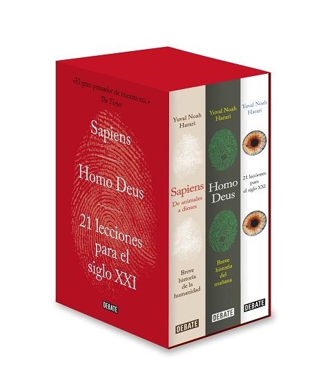 ESTUCHE CON: SAPIENS | HOMO DEUS | 21 LECCIONES PARA EL SIGLO XXI | 9788417636845 | HARARI, YUVAL NOAH | Llibreria Aqualata | Comprar llibres en català i castellà online | Comprar llibres Igualada