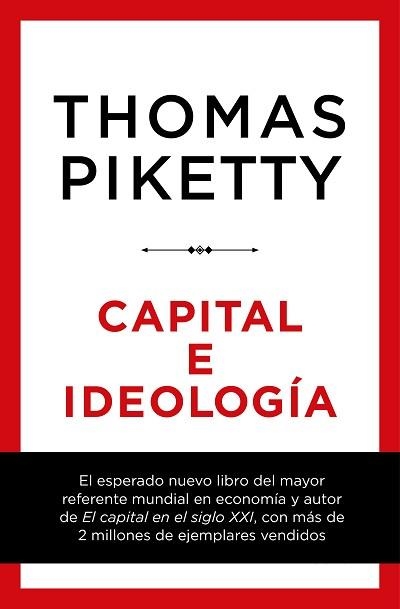 CAPITAL E IDEOLOGÍA | 9788423430956 | PIKETTY, THOMAS | Llibreria Aqualata | Comprar llibres en català i castellà online | Comprar llibres Igualada